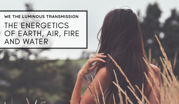 The energetics of earth, air, fire and water.