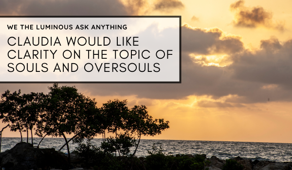 Claudia would like clarity on the topic of souls and oversouls